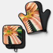 afnemende dagelijkse kost ovenwant & pannenlap set (Voorkant / Achterkant)