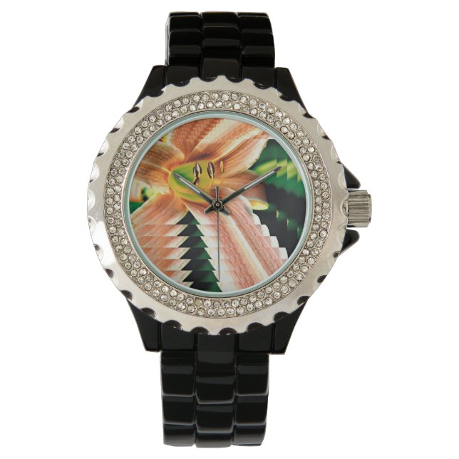 Afnemende daglelie horloge (Voorkant)