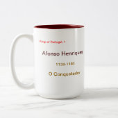 Afonso Henriques Coffee Mok (Links)
