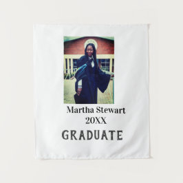 Afoto van eindexamen naam jaar klas universiteit e wandkleed