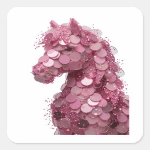 Afpelbare Roze UNICORN Sticker Ontwerp