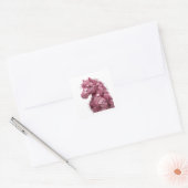 Afpelbare Roze UNICORN Sticker Ontwerp (Envelop)