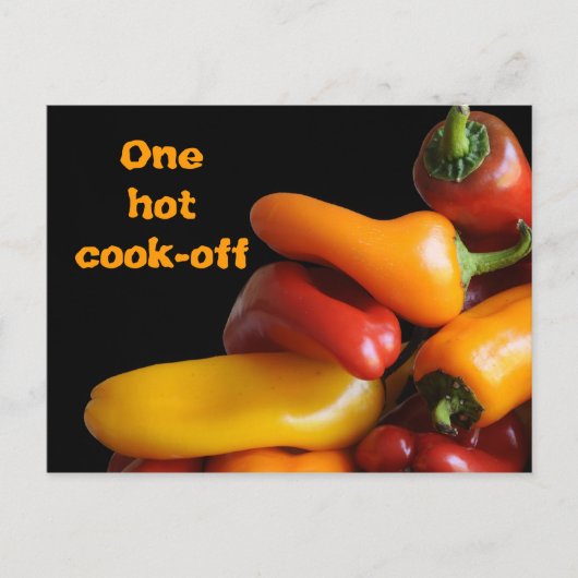 afpersing uitnodiging briefkaart (Voorkant)