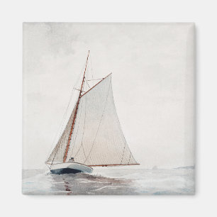 Afpersing van Gloucester (ca.1880) door Winslow Ho Magneet