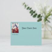 Afpersing van Sint Brigid Briefkaart (Staand voorkant)