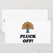 AFPLUKKEN FEESTDAGENKAART (Voorkant / Achterkant)