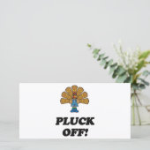 AFPLUKKEN FEESTDAGENKAART (Staand voorkant)