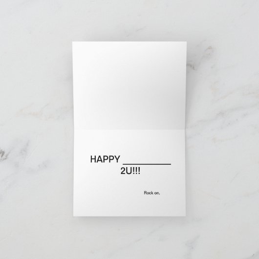 AFR All-Occaision SuperCard Kaart (Binnen)