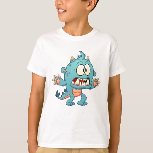 Afraid Monster T-shirt (Voorkant)