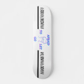 "Afraid" Persoonlijk Skateboard (Voorkant)