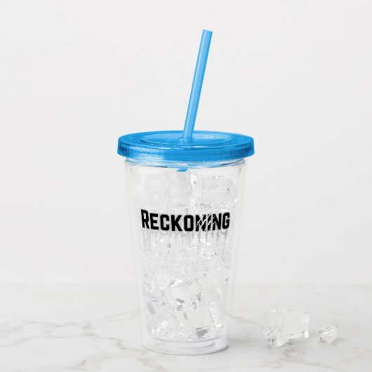 Afrekening.b Acryl Drinkbeker (Achterkant ijs)