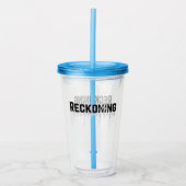 Afrekening.b Acryl Drinkbeker (Voorkant)