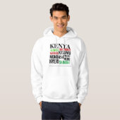 Afriakoko Custom 'kenya' Hoodie (Voorkant volledig)