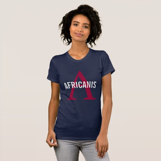 Afrianis Breed Monogram T-shirt (Voorkant volledig)