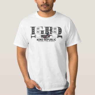 Afriankoko Aangepast IGBO-shirt T-shirt