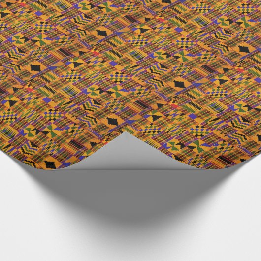 Afriankoko Custom Kwanzaa Cadeaupapier (Hoek)