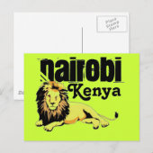 Afriankoko Custom Nairobi, Kenia Briefkaart (Voorkant / Achterkant)