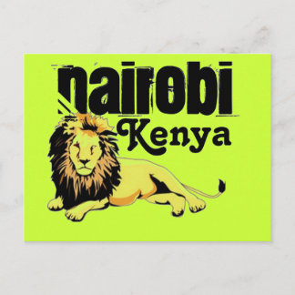 Afriankoko Custom Nairobi, Kenia Briefkaart