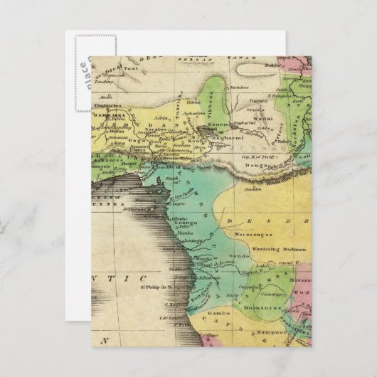 Africa 16 briefkaart (Voorkant / Achterkant)