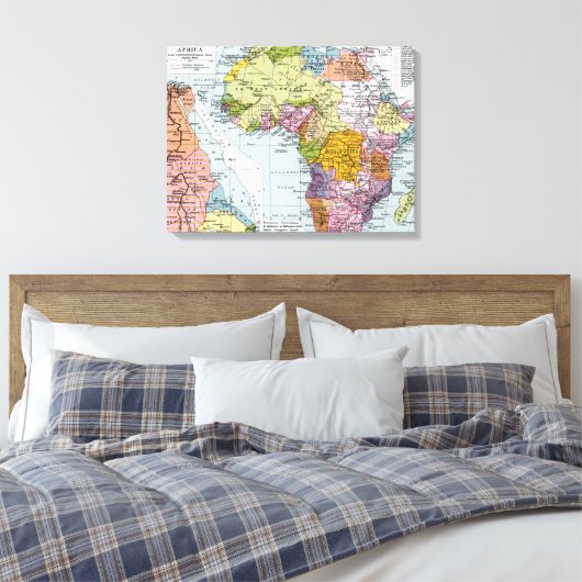 AFRICA, 1914 CANVAS AFDRUK (Insitu (Slaapkamer))