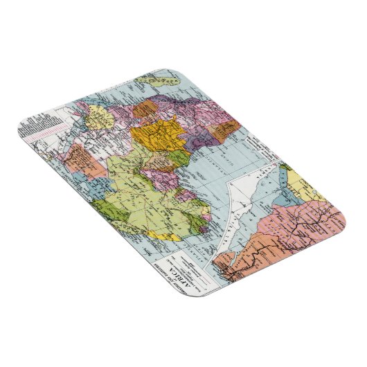 AFRICA, 1914 MAGNEET (Rechterzijde)