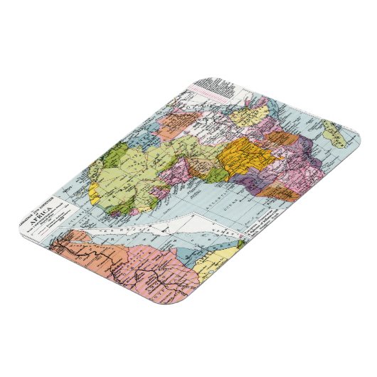 AFRICA, 1914 MAGNEET (Linkerzijde)