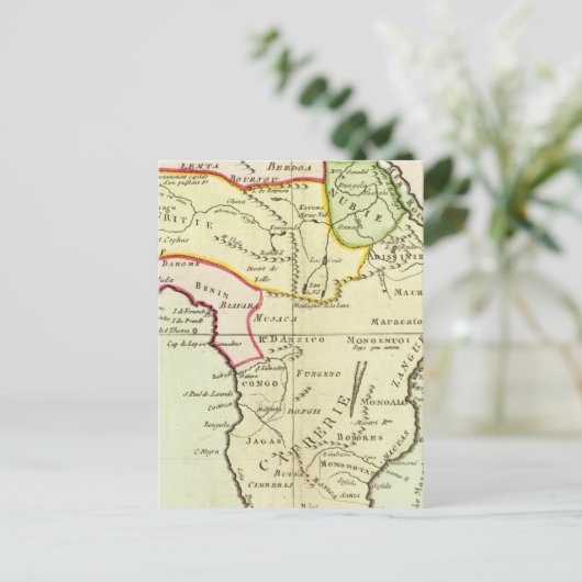 Africa 20 briefkaart (Staand voorkant)