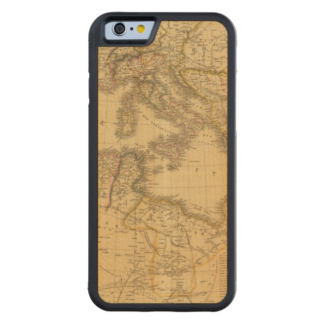 Africa 20 carved wood iPhone hoesje (Achterkant)