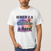 Africa 2.0: The Renaissance is Here | T-Shirt (Voorkant)