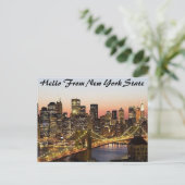 Africa ankoko aangepast Briefkaart van de staat Ne (Staand voorkant)