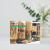 Africa Bongos Briefkaart (Staand voorkant)