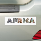 Africa Bumpersticker (Op auto)