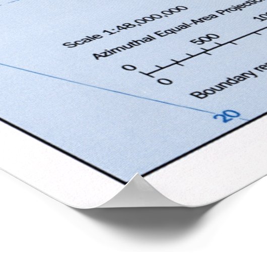 AFRICA CIA MAP 1993 POSTER (Hoek)