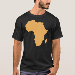 Africa Continent Outline T-Shirt