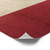 Africa Continent US Flag Black History Poster (Hoek)