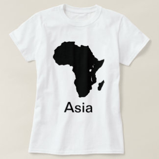 Africa Continental Asia T Shirt