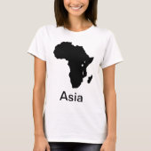 Africa Continental Asia T Shirt (Voorkant)
