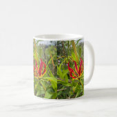 Africa Flame Lily 15 Oz Koffie Mok (Voorkant rechts)