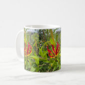 Africa Flame Lily 15 Oz Koffie Mok (Voorkant links)