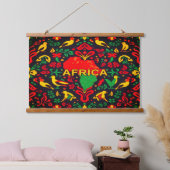 AFRICA Hanging Tapestry Hangend Wandkleed (Slaapkamer)