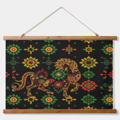 AFRICA Hanging Tapestry Hangend Wandkleed (Voorkant)