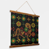AFRICA Hanging Tapestry Hangend Wandkleed (Gebogen)