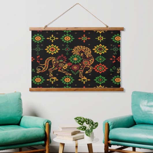 AFRICA Hanging Tapestry Hangend Wandkleed (Woonkamer)