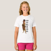 Africa In My Smile Fire In My Soul T-shirt (Voorkant volledig)