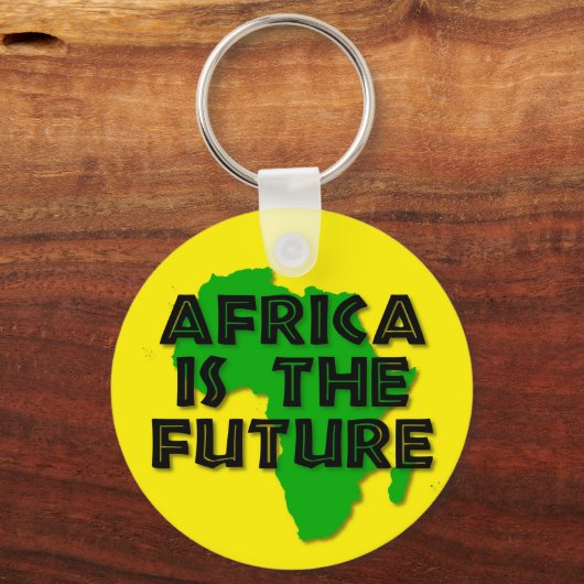 AFRICA IS THE FUTURE SLEUTELHANGER (Achterkant)