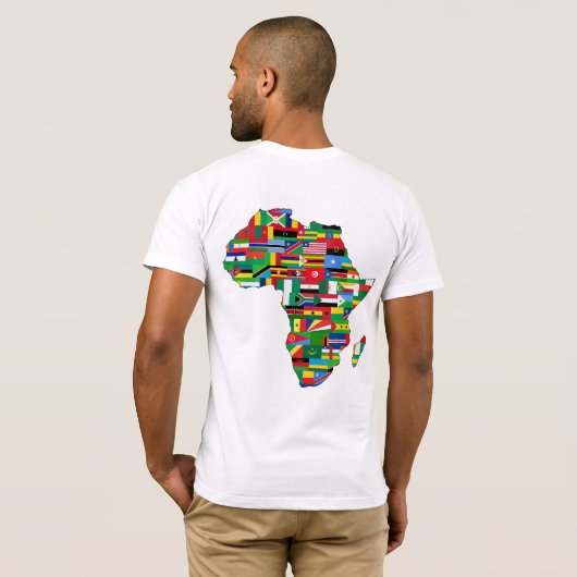 AFRICA IS THE FUTURE T-SHIRT (Achterkant volledig)