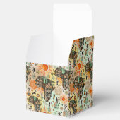 Africa Map Decorative Tribal Elements Pattern Bedankdoosjes (Geopend)