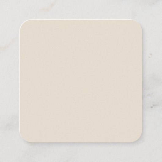 Africa Map Decorative Tribal Elements Pattern Vierkante Visitekaartje (Achterkant)