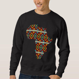Africa Map Ethnic Dashiki Kente Cool African Ameri Trui