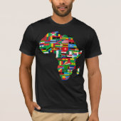 Africa Map T-Shirt (Voorkant)